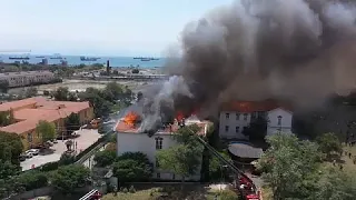 Turquie : incendie d'un hôpital grec, forçant l'évacuation de 80 patients