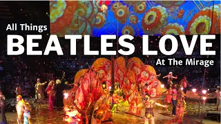 Overview of The Beatles LOVE Show: Cirque du Soleil & Beatles Shop | The Mirage, Las Vegas | Vlog