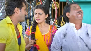 एक बार जरूर देखे | #Khesari Lal और #Akshara Singh का मजेदार कॉमेडी | Bhojpuri Comedy Video 2024