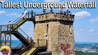 Visit Ruby Falls in Chattanooga Tennessee | Waterfall Cave Tour | Tennessee's Lookout Mountain