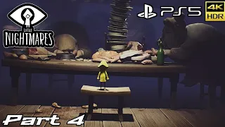 Little Nightmares (PS5) 4K 60FPS - Gameplay Walkthrough Part 4 - The Guest Area