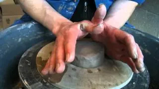 Lesson one - How to center clay on a pottery wheel