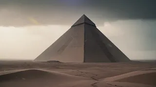 Colossal Pyramid in the Desert - Cyberpunk, Ambient, Futuristic Music for Focus, Meditation, Sleep