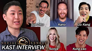 Interviewing The Mortal Kombat (2021) Movie KAST!! (Joe Taslim, Ludi Lin , Max Huang & MORE)