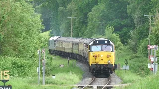 50007 passing Coombys crossing 17th May 2024
