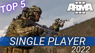 Arma 3 Mods - TOP 5 SINGLE PLAYER Scenarios | Vol. 3 (2022) [2K]