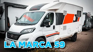 Kompaktes Wohnmobil mit Rundsitzgruppe - La Marca 59
