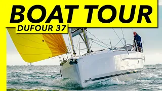 A sub-40ft Tardis | Dufour 37 yacht tour | Yachting Monthly