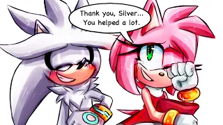 Stick Together - Silver x Amy (Silvamy) Comic Dub