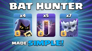 HEADHUNTERS + YETIS + BATS = GAME OVER! NEW TH13 Attack Strategy - Clash of Clans