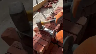 Amazing bricklaying tool 🧱 #bricklayer #masonry #asmr #brick #tools #shorts