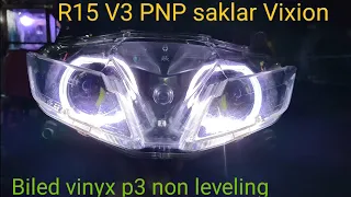 R15 V3 vinyx p3 PNP saklar Vixion non leveling sinar otomotif