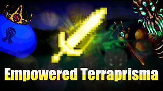 Terraria 1 Empowered Terraprisma Vs Vanilla Bosses in Master Mode ll Radiance Mod