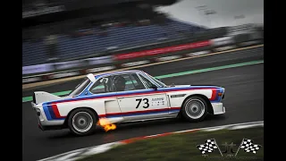 The Best car BMW ever made, the BMW 3 0 CSL Screaming Batmobile, Flames, EPIC SOUNDS
