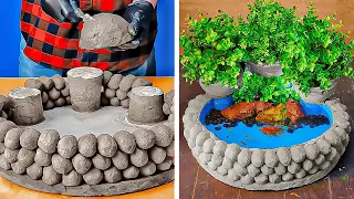 Concrete Projects To Try At Home: Garden Design And Decoration Ideas