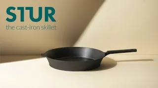 A Kickstarter Project We Love: STUR Skillet: The German Cast-Iron Skillet - Made to Last