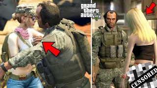 GTA 5 - Secret Girlfriend Mission! (Army Girl & Trevor)