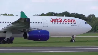 Manchester Airport Plane Spotting (17/08/2023) Reverse Operations RWY05L/05R