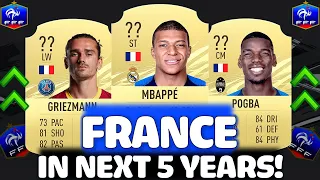 THIS IS HOW FRANCE WILL LOOK IN 5 YEARS (2025)!! FT. MBAPPE, GRIEZMANN, POGBA ETC... (FIFA 21)