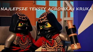 NAJLEPSZE teksty ACRONIXA i KRUXA - Lego NINJAGO!