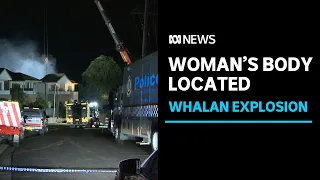 Woman's body found after explosion at Western Sydney townhouse | ABC News