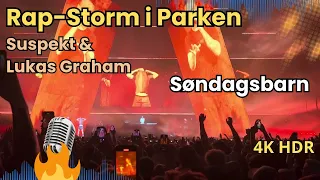 Suspekt & Lukas Graham: Rap-Storm i Parken 2023 | 4K HDR Spektakulær