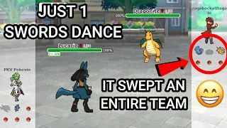 Swords Dance Lucario Swept by Its Own! (Pokemon Showdown Random Battles) (High Ladder)