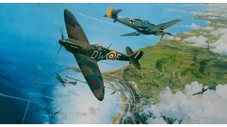 WarThunder. Дуэль 1 на 1 , spitfire mark IX vs Bf-109F-4 . Норвегия .