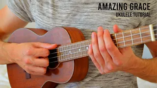 Amazing Grace EASY Ukulele Tutorial With Chords / Lyrics