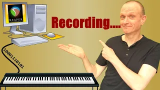 How to record digital piano on Reaper using MIDI