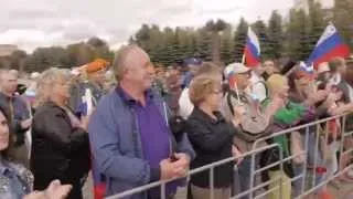 22 сентября 2014 г. День Российского флага. Поклонная гора гор. Москва
