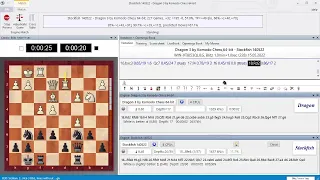 Stockfish 15 vs. Dragon 3 by Komodo Chess