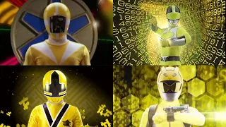 All Yellow Power Rangers Morphs | Power Rangers Zone