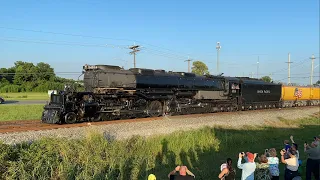 Union Pacific Big Boy #4014 Steam Train Flies Into Shreveport, Louisiana (8/23/21)