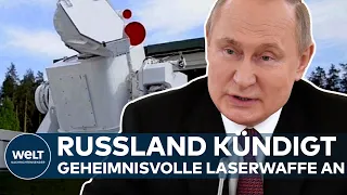 UKRAINE-KRIEG: Russland kündigt geheimnisvolle Laserwaffe an! Was wir darüber wissen