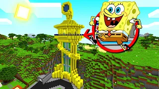 APARECE BOB ESPONJA EN LA CASA DE PAW PATROL EN MINECRAFT 😱