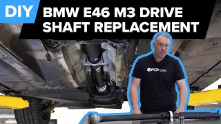 BMW E46 M3 Driveshaft Replacement DIY (2001-2006 BMW E46 M3)