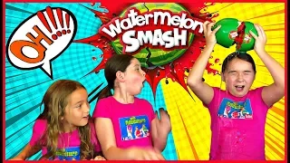 EXPLODING WATERMELON SMASH Challenge Game!! | Challenge Game for Kids