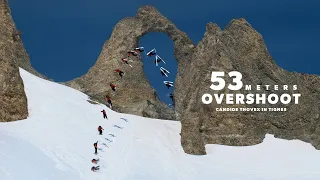 53 meters overshoot - Candide Thovex in Tignes