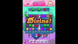 Candy Crush Level 596 - NEW VERSION 24 Moves Only No Boosters #candycrush #level596