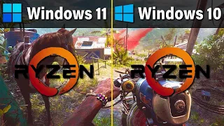 Windows 11 vs. Windows 10 (On Ryzen 3000) Gaming Test