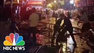 Video Shows Violent Protests In Guangzhou, Southern China