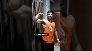 💪😎 Most Effective “BICEP’S EXERCISE” (feat:- indori bhiya🥵) !! #biceps #youtubeshorts