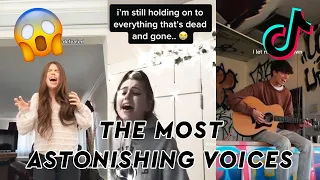 The Most Beautiful, Amazing & Astonishing Voices ~ MUST LISTEN ~ Singing Tiktok Compilation 🎤😱🎶