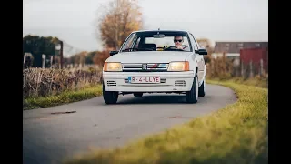Peugeot 205 Rallye with Group N Exhaust Sound