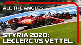 Ferraris Come Together - All The Angles | 2020 Styrian Grand Prix