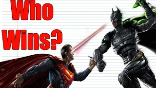 EVERY Batman VS Superman Fight EVER!