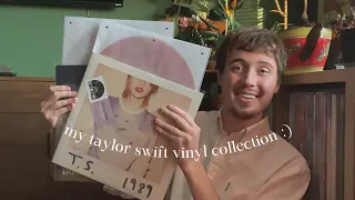 my taylor swift vinyl record collection!