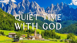Quiet Time With God : Instrumental Worship, Meditation & Prayer Music with Nature 🌿Piano Worship