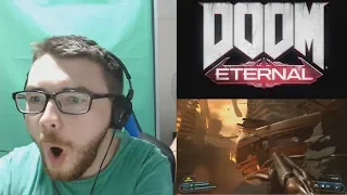 DOOM Eternal Gameplay at Quakecon 2018 REACTION